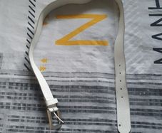 Mens white belt