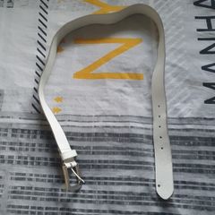 Mens white belt