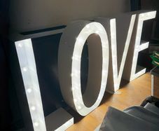 Giant LOVE Letters