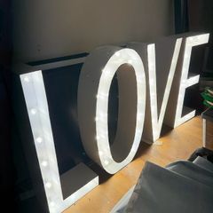 Giant LOVE Letters