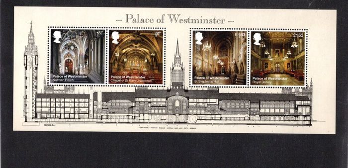 2020 Great Britain Royal Mail Miniature Sheets Pack with all miniature sheets issue in the year Mint Never Hinged (MNH)
