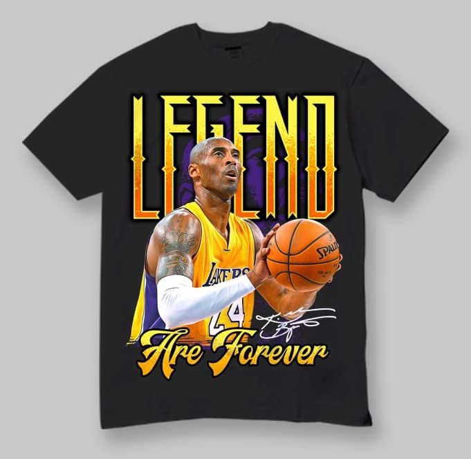 Kobe Bryant t-shirts black mamba t-shirts