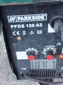 Parkside Flux Cored Wire MIG Welder PFDs 120 A2 in very good condition