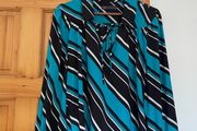 M&amp;S collection striped ladies top