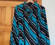 M&S collection striped ladies top