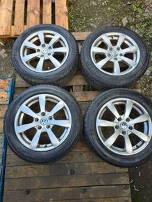 16" 5x112 Gun Metal Grey Alloys