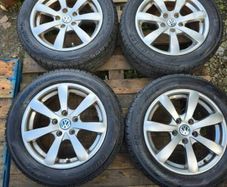 16" 5x112 Gun Metal Grey Alloys