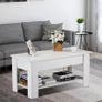 BRAND NEW Lift Top Coffee Table with Hidden Compartment and Storage Shelf Rising Table Top for Living Room Image 2