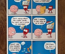 Heart and Brain 7"x10" Art Print