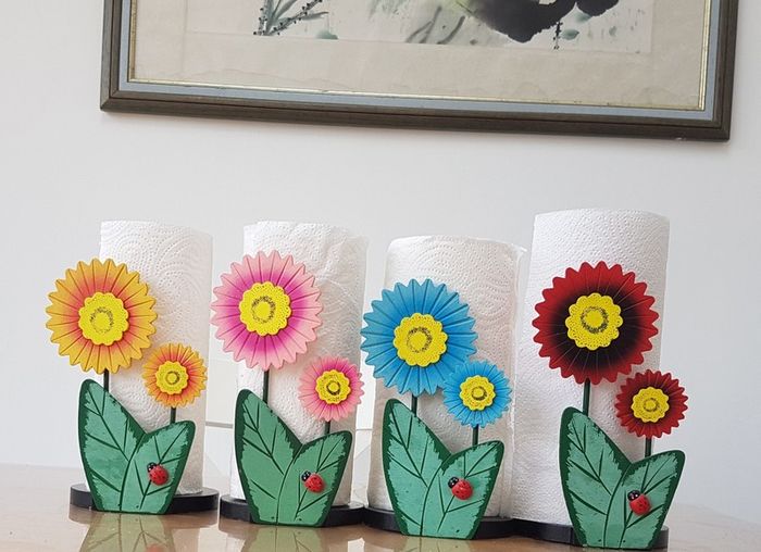 Blossom Towel Stands (from wood)