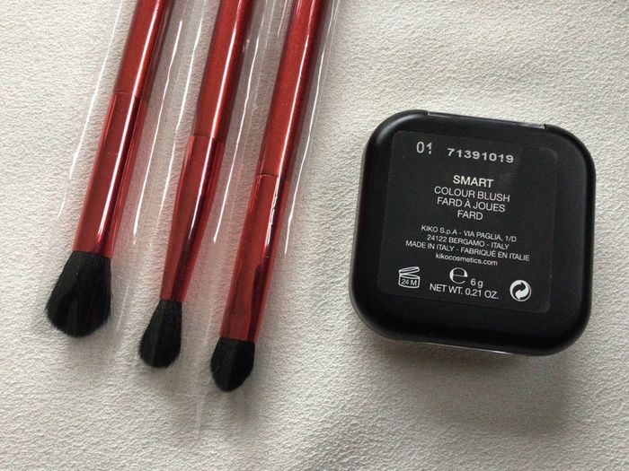 Kiko Colour Blush and Brand New bh Makeup Brushes