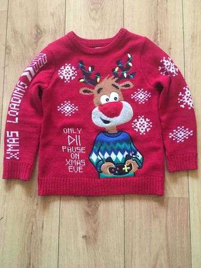 Kids Christmas Jumper 7-8years