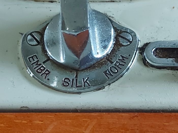 Vintage Lucia Sewing Machine for parts or repair