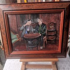 Original Painting  A Pint of the Black Stuff