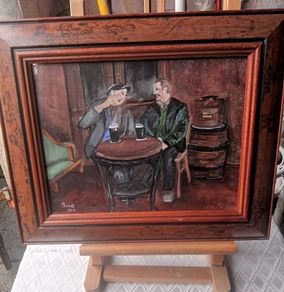 Original Painting  A Pint of the Black Stuff