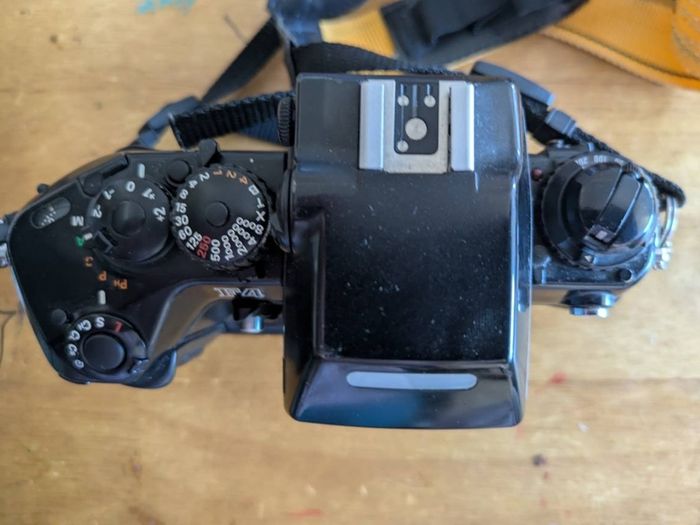 Nikon F4s camera body for parts.