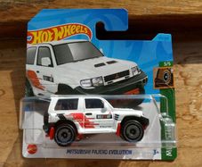 Hot Wheels Mitsubishi Pajero Evolution White
