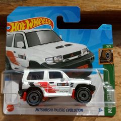 Hot Wheels Mitsubishi Pajero Evolution White