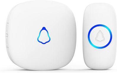 NEW SALE | Wireless Doorbell, Plug in Waterproof Battery Operated Cordless Electric Door Bells at 1,000 Feet Long Range Chimes Volume Adjustable 120 DB Loud for Deaf Easy Install for Home, School, Office