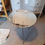 Habitat small glass table Image 2