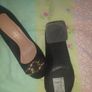New never worn New look black suede court shoes Image 2