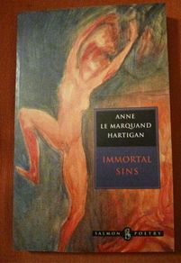 Anne Le Marquand Hartigan/ Immortal Sins/1993/ Signed 1st edition