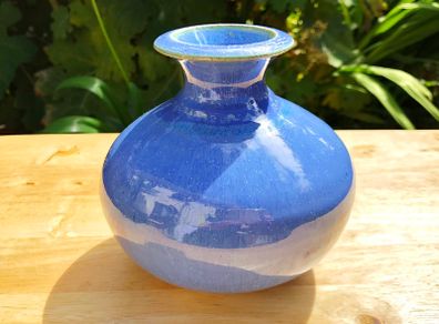 Louis Mulcahy Posy vase, medium, light blue