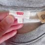 ladies jumper. LEVIS grey crop sweatshirt. Size small Image 3