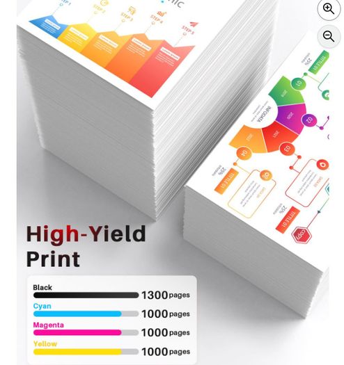 Halloya 130A CF350A Compatible for HP CF350A CF351A CF352A CF353A Toner Cartridge for HP Color Laserjet
