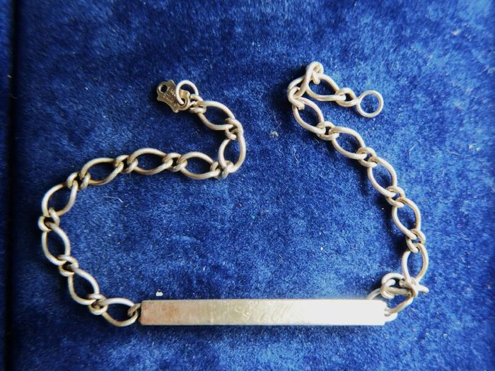 Vintage Sterling Silver hallmarked 925 Bracelet length 7" - 3,6g