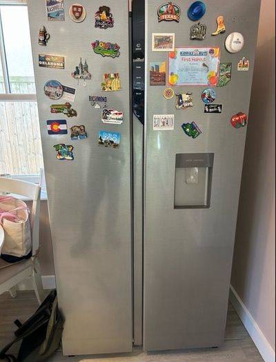 1000 Euro New Haier American Fridge Freezer Free Local Delivery