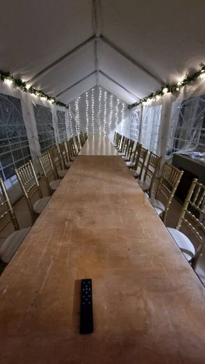 Garden Marquee - 3 x 8m