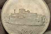 Malta 1972 Silver 2 Pounds Liri Beautiful Uncirculated