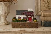 Handcrafted tiny wooden cottage!