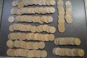 Great Britain. Elizabeth II.  145x1p coins (1961-1967)