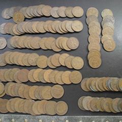 Great Britain. Elizabeth II.  145x1p coins (1961-1967)