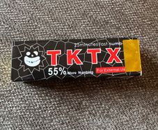 Tktx tattoo numbing cream