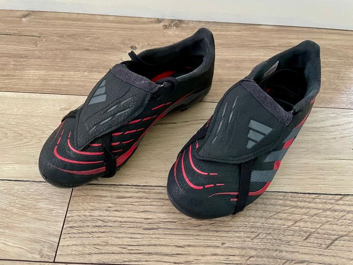 Predator League Fold-Over Tongue Childrens Firm Ground Football Boots