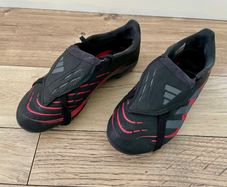 Predator League Fold-Over Tongue Childrens Firm Ground Football Boots