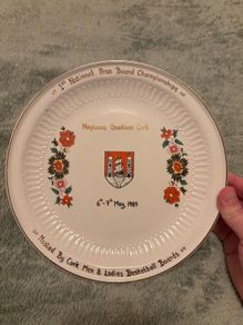 Neptune Stadium 1st National Area Board Championships Decorative Plate 1989
