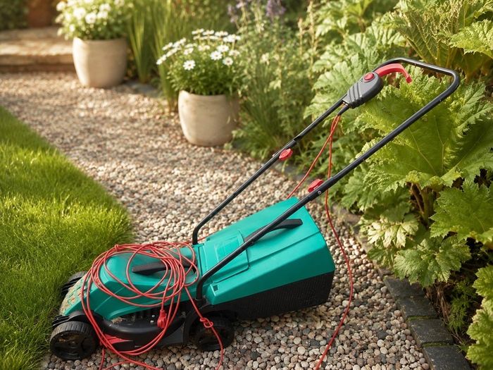 electric lawn mower