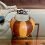 Ronson Carousel Vintage Table Lighter Mid Century Modern Wood Chrome England 1950s to 60s Image 5
