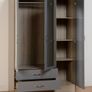 Nevada 3 Door 2 Drawer Wardrobe Nationwide Delivery Image 7