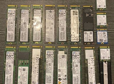 SSDs 128-256-512 M2,Nvme, Sata 2.5 for sale