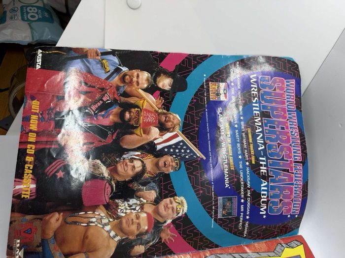 Wwe WWF European spring Tour 1993 Official souvenir Programme