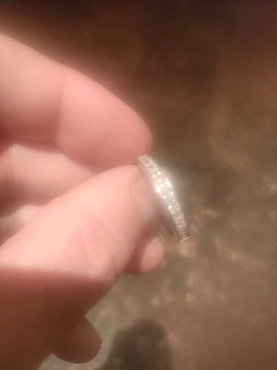 Sterling Silver CZ Half Eternity Ring