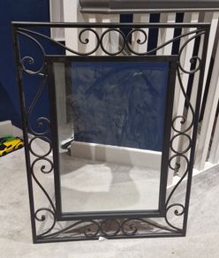 Metal framed Mirror