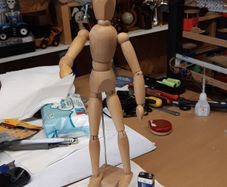 Artists dummy