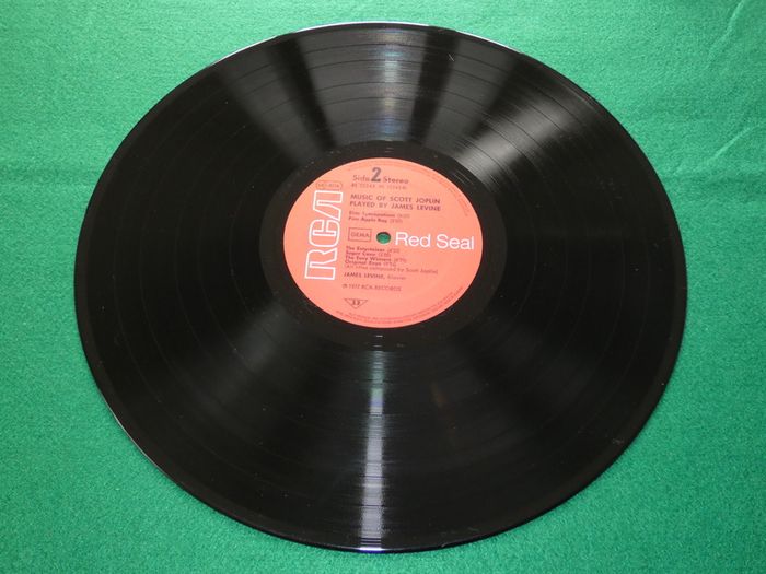 Scott Joplin Music Of James Levine German Pressing 1977 Lp