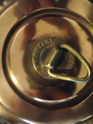 Vintage Copper Bed Warmer